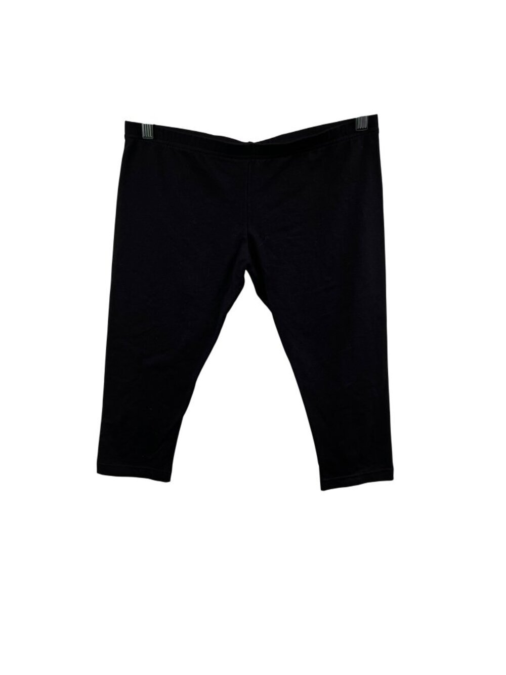 BLOCH Womens Capri Leggings Dance Low Rise Black Size Large New